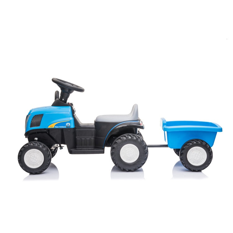 Toy Car Ride on 8220219B New Holland T7 Et 009 Cp Blue