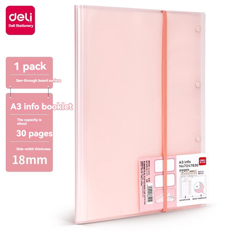 DELI Stationery Display Booklet 72478