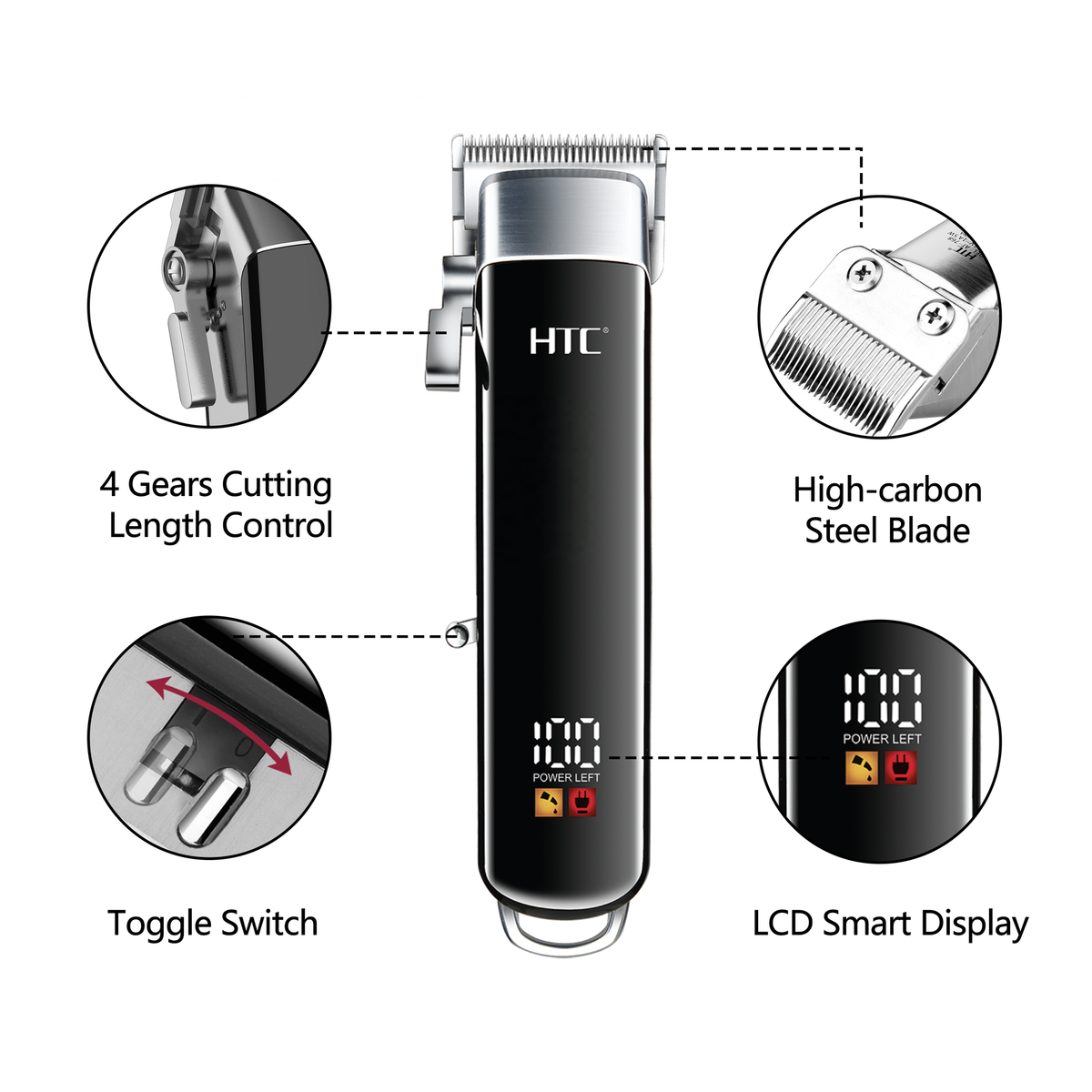 HTC Hair Trimmer AT-768