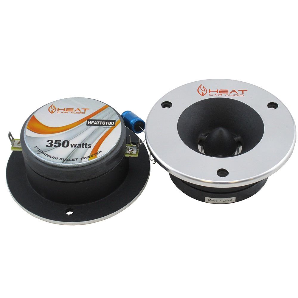 BLASTKING Tweeter I-HEAT-TC180 1" Bullet (Pair) Silve
