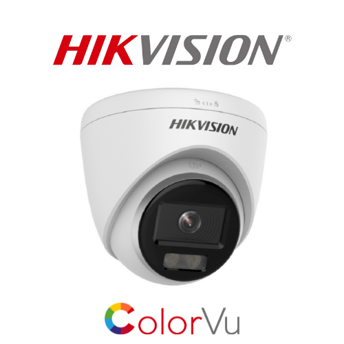 HIKVISION Security Camera Ip DS-2CD1327G0-L Color Vu Lite 2MP Dome