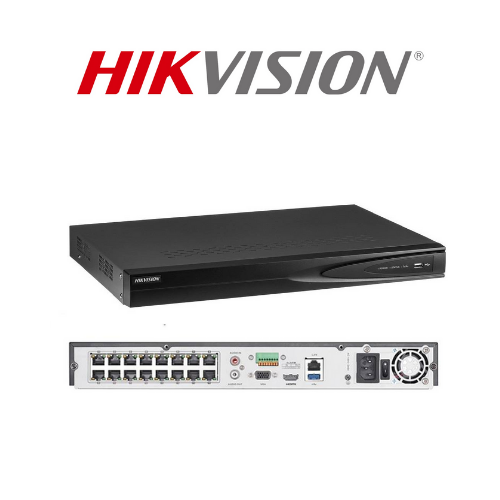 HIKVISION Security Nvr DS-7600 Series DS-7616NI-Q2/16P 16-CHANNEL Ip with Poe Switch Embedded