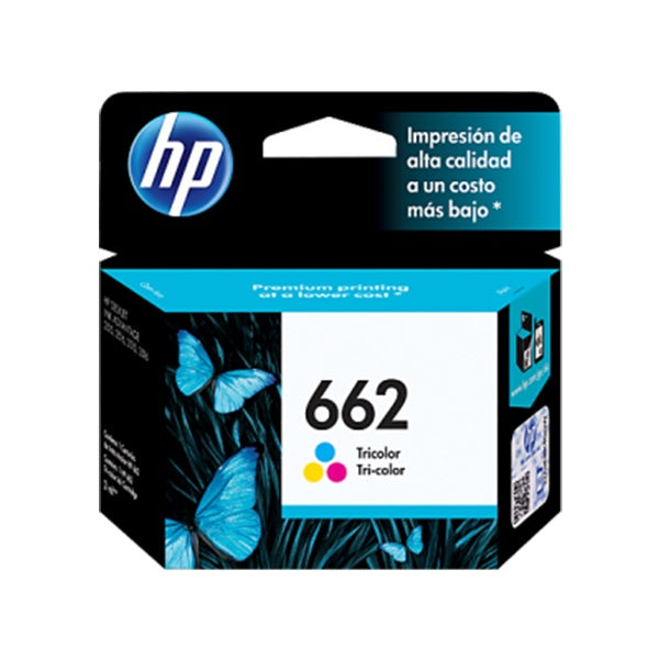 HP Computer Printer Ink 662 TRI-COLOR CZ104AL