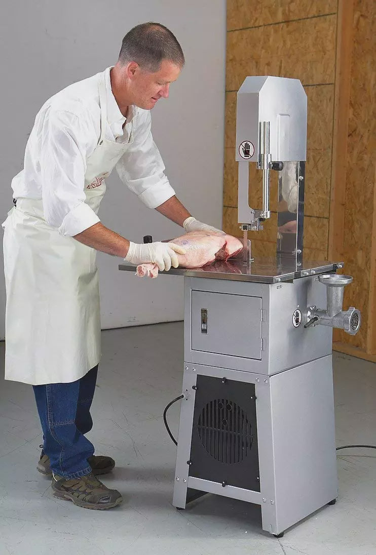 Meat Band Saw 10" JG250 Bone Saw Electric & Grinder PT-MS