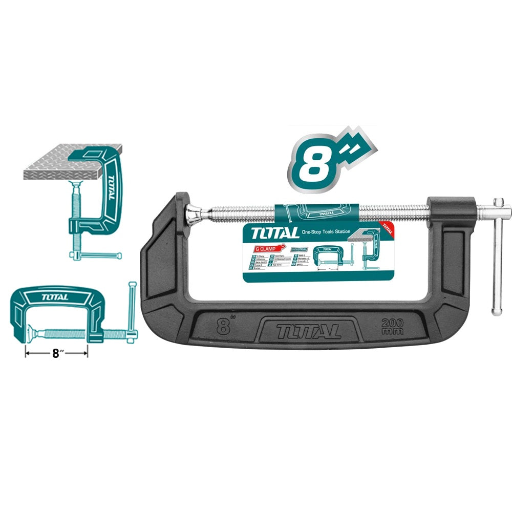 TOTAL G Clamp 8" THT13186