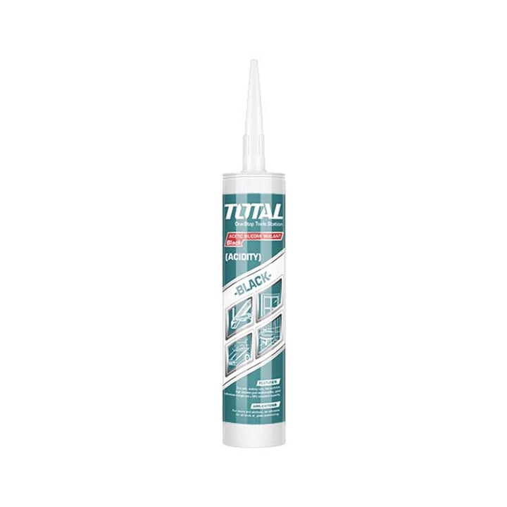 TOTAL Silicone Sealant Black 300ML THT3513