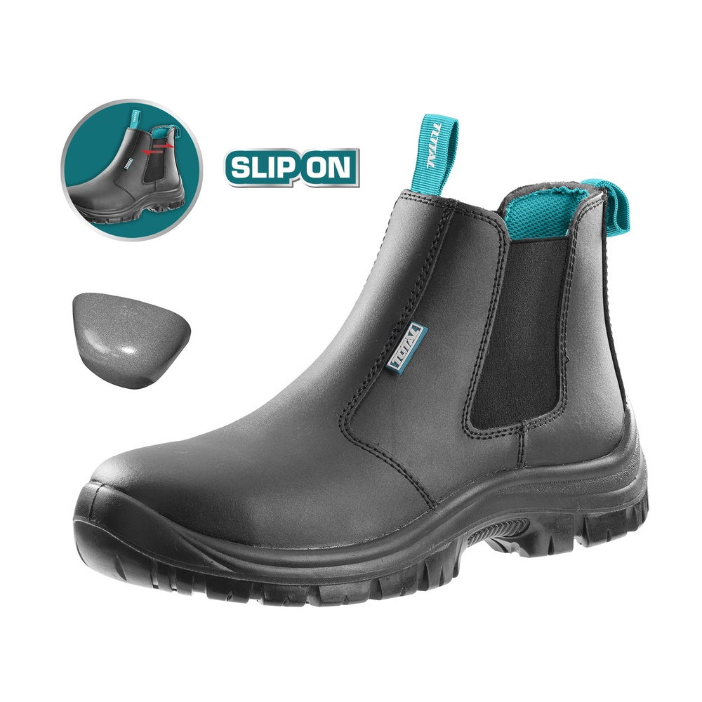TOTAL Safety Boots TSP209SB Leather with Steel Toe