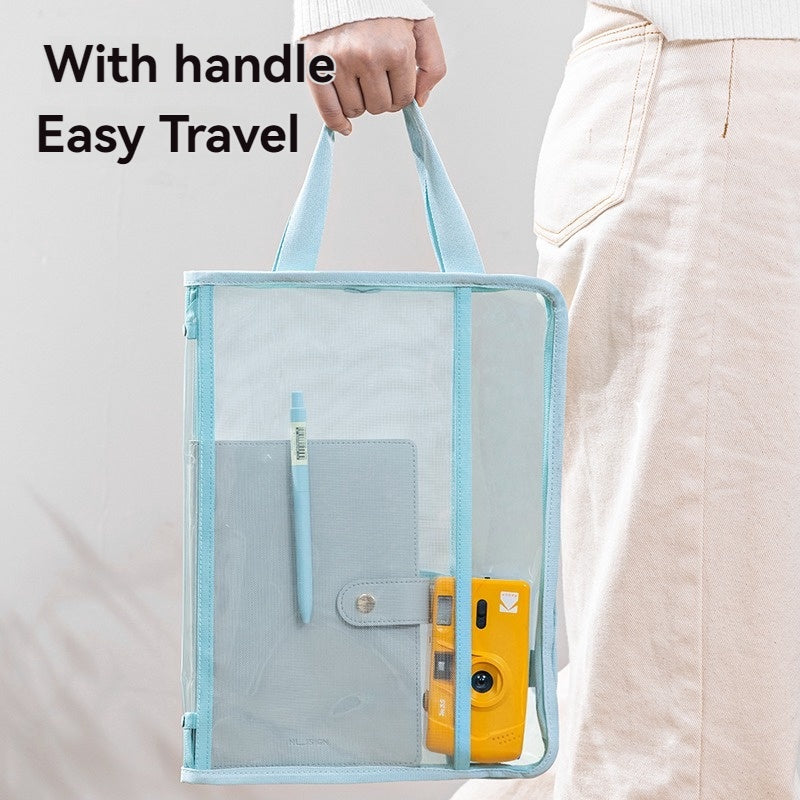 DELI Stationery File Bag PP107 Sold Each