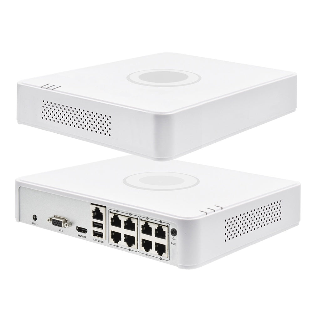 HIKVISION Security Nvr DS-7100 Series DS-7108NI-Q1/8P 8-CHANNEL Ip with Poe Switch