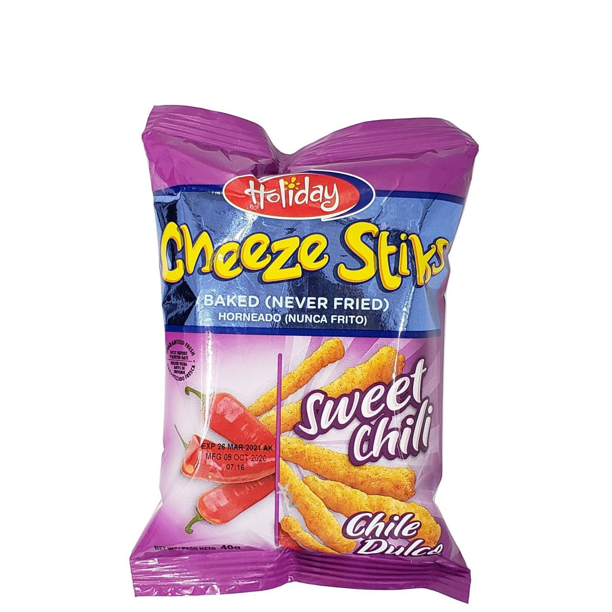 HOLIDAY Snacks Stiks Sweet Chili 1.4OZ 39G