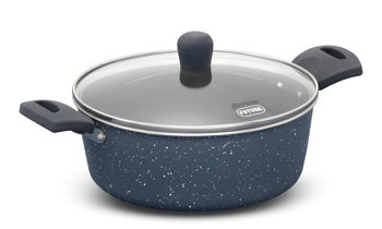 HAWKINS Pot ICCB30G Ceramic Nonstick with Glass Lid Cook N Serve 3L