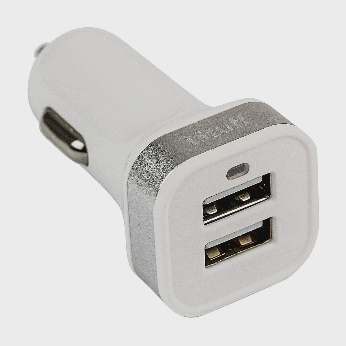 ISTUFF Charger Car ICL-200U-SLV 2USB
