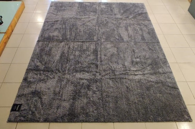 HOME ACCENT RUG Floor Mat 94 X 126" 238X320CM Shaggy