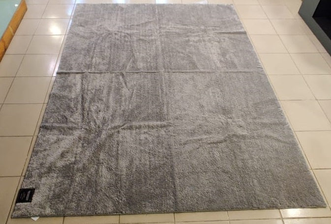 HOME ACCENT RUG Floor Mat 94 X 126" 238X320CM Shaggy