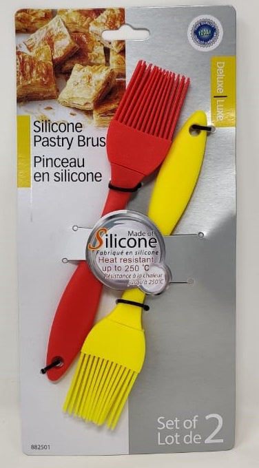 TODAY KITCHEN Baking Silicone Pastry Brush 882501 2PCS Pack