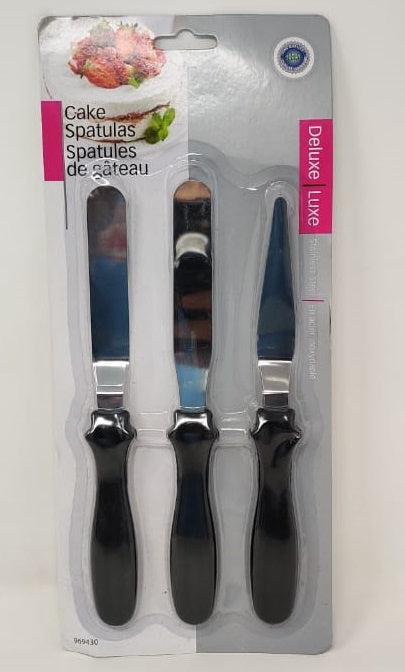 TODAY KITCHEN Baking Cake Spatula Deluxe 969430 3PCS Set Today's Kitchen