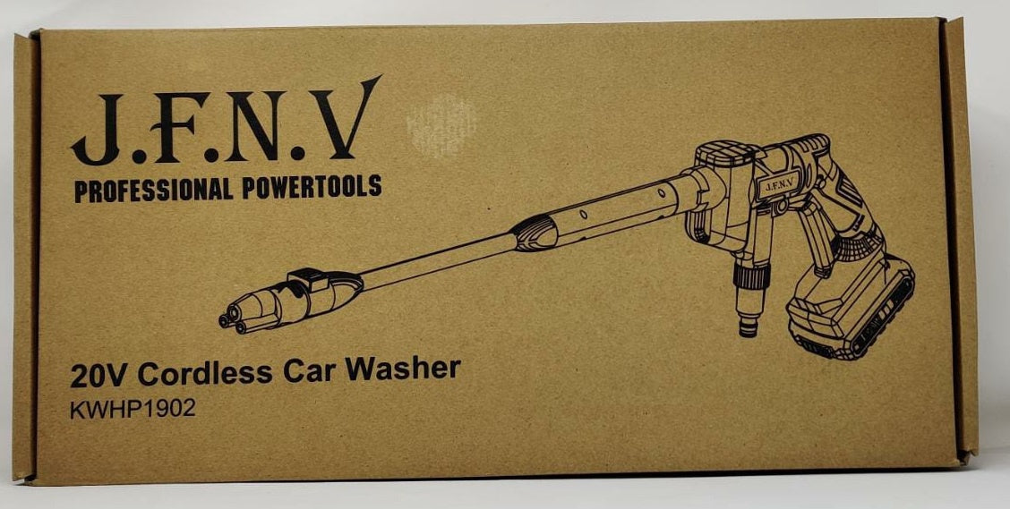 JFNV Pressure Washer J.f.n.v KWHP1902 20V Cordless Car Washer