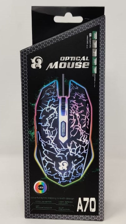 GENERIC Computer Mouse Optical USB A70 Lighted