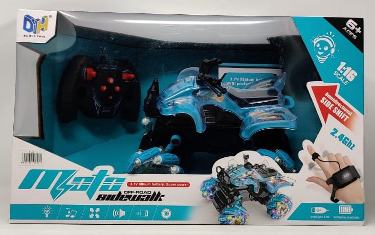 GENERIC Toy Moto OFF-ROAD Side Walk Car Remote Control F-2