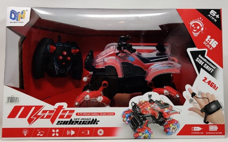 GENERIC Toy Moto OFF-ROAD Side Walk Car Remote Control F-2