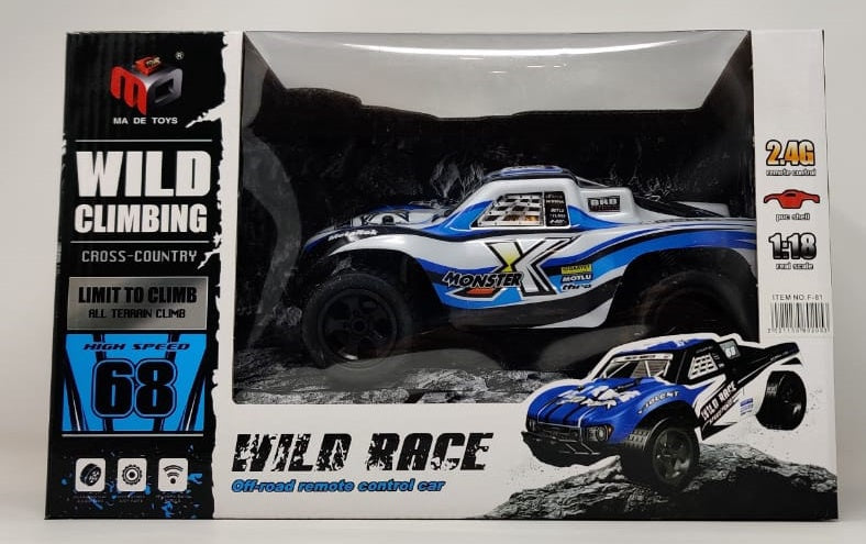 GENERIC Toy Wild Race Wild Climbing OFF-ROAD CROSS-COUNTRY Remote Control F-81