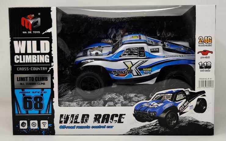GENERIC Toy Wild Race Wild Climbing OFF-ROAD CROSS-COUNTRY Remote Control F-81