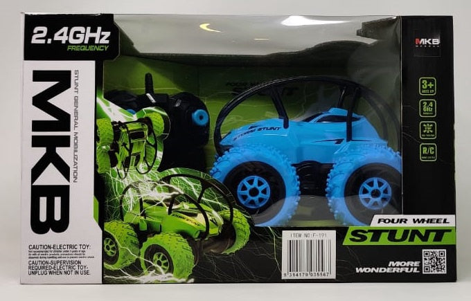 GENERIC Toy Mkb Four Wheel Stunt Car Remote Control F-191