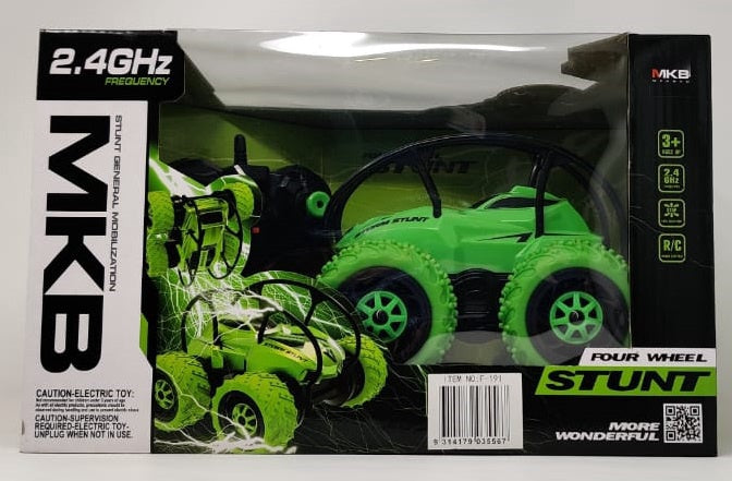 GENERIC Toy Mkb Four Wheel Stunt Car Remote Control F-191