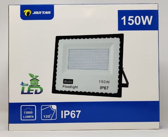JORTAN Lamp LED Flood 150W MNTGD-TP150W IP67 85-265V 50/60HZ 6500K