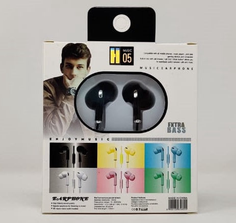 GENERIC Earphones H 05 Music Kwy Bass