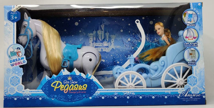 GENERIC Toy Ice Snow Pegasus Beautiful Girsl Series Doll F-205 686-800