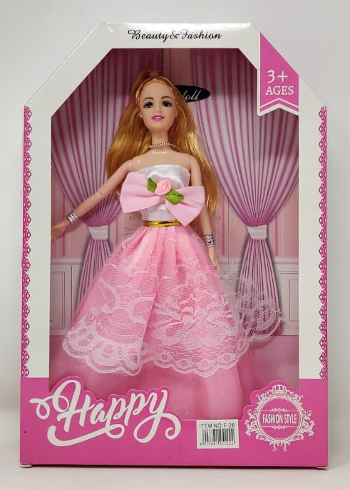 GENERIC Toy Happy Beauty Fashion Doll F-26