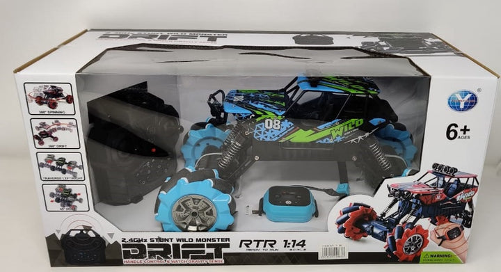 GENERIC Toy Stunt Wild Monster Drift Car Remote Control F-68