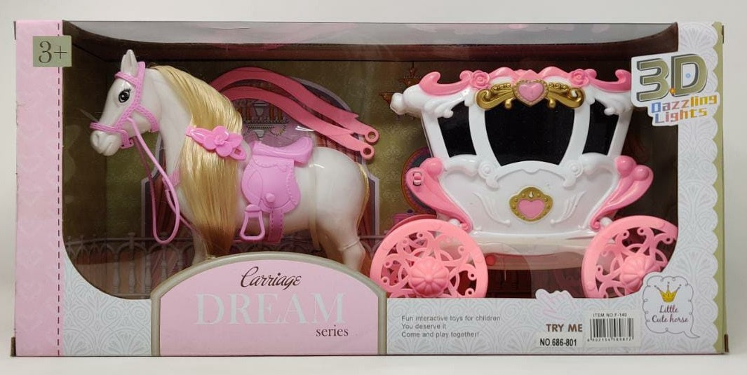 GENERIC Toy Carriage Dream Series 3D Dazzling Lights F-140 686-801
