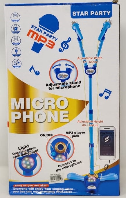 GENERIC Toy Microphone Star Party MP3 F-209
