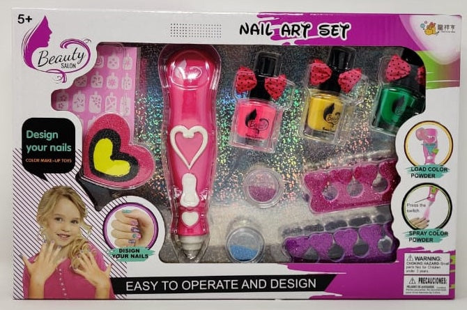 GENERIC Toy Nail Art Set Beauty Salon F-201