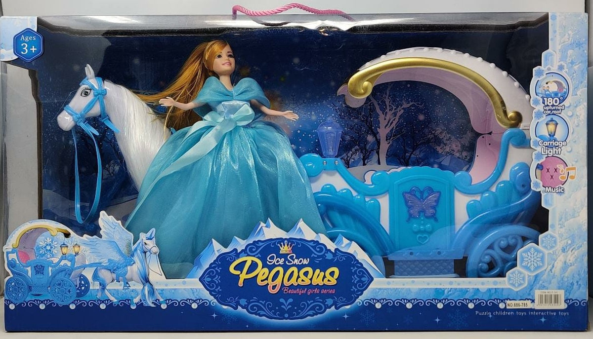 GENERIC Toy Ice Snow Pegasus Beautiful Girsl Series Doll F-141 686-785