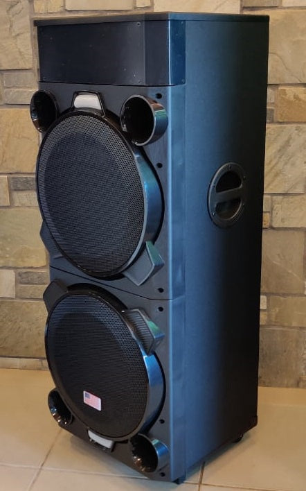 EMERALD Speaker Box 15" Dual WP1501 Powered Each
