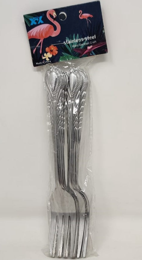 Eating Fork 6PCS FK01 Stainless Steel Xx
