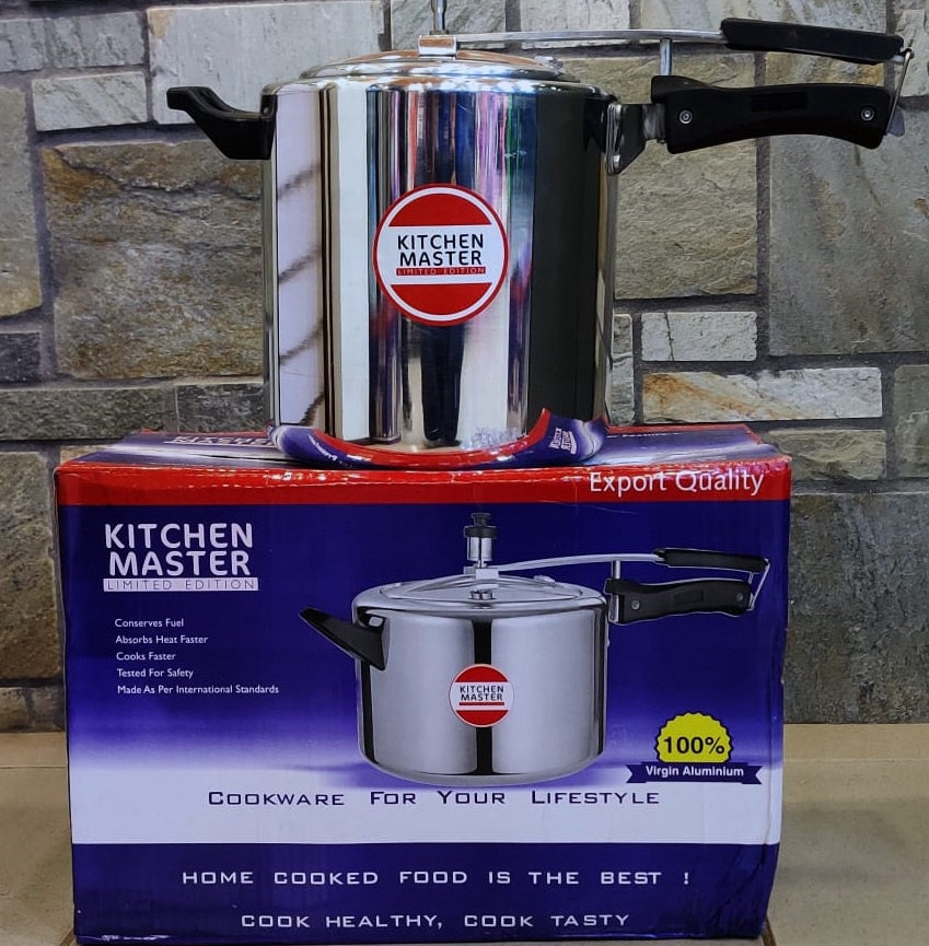 KITCHEN MASTER Pressure Cooker 8L Blue Box