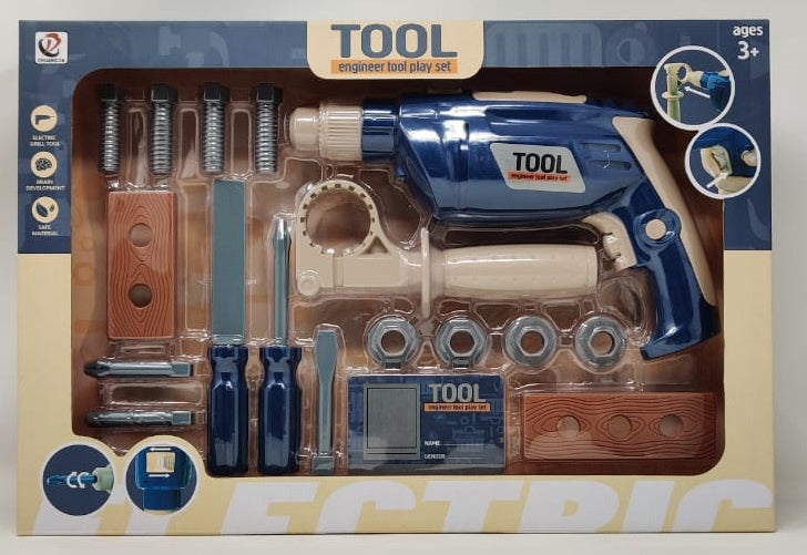 GENERIC Toy Tool Engineer Tool Play Set F-178