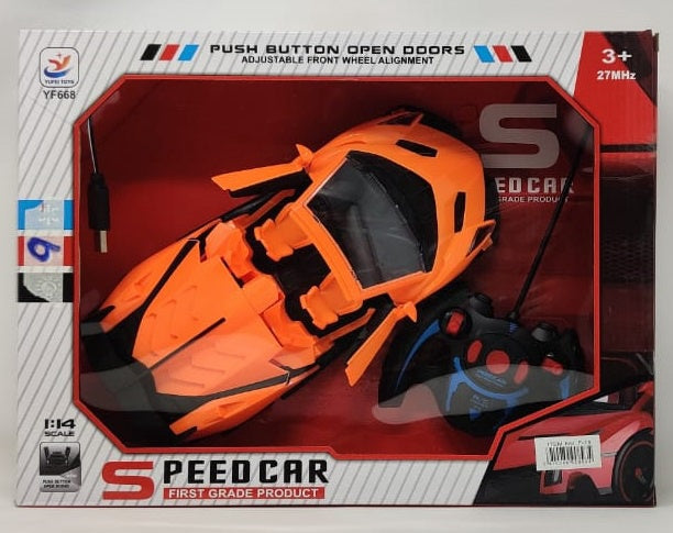 GENERIC Toy Speed Car First Grade Product Push Button Open Door YF668 F-19