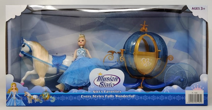 GENERIC Toy Illusion State Girl Favorites Carriage Play Set F-195
