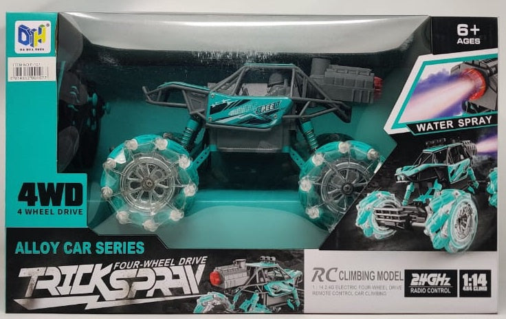 GENERIC Toy Trick Spray 4WD Water Spray Car Remote Control F-107
