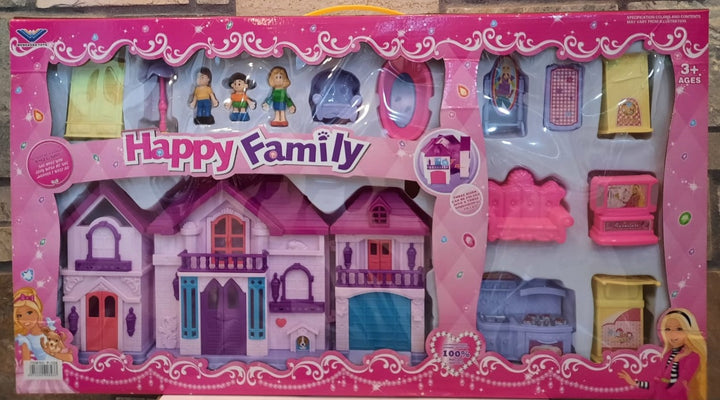 GENERIC Toy Happy Family Play Set Doll House Set F-109