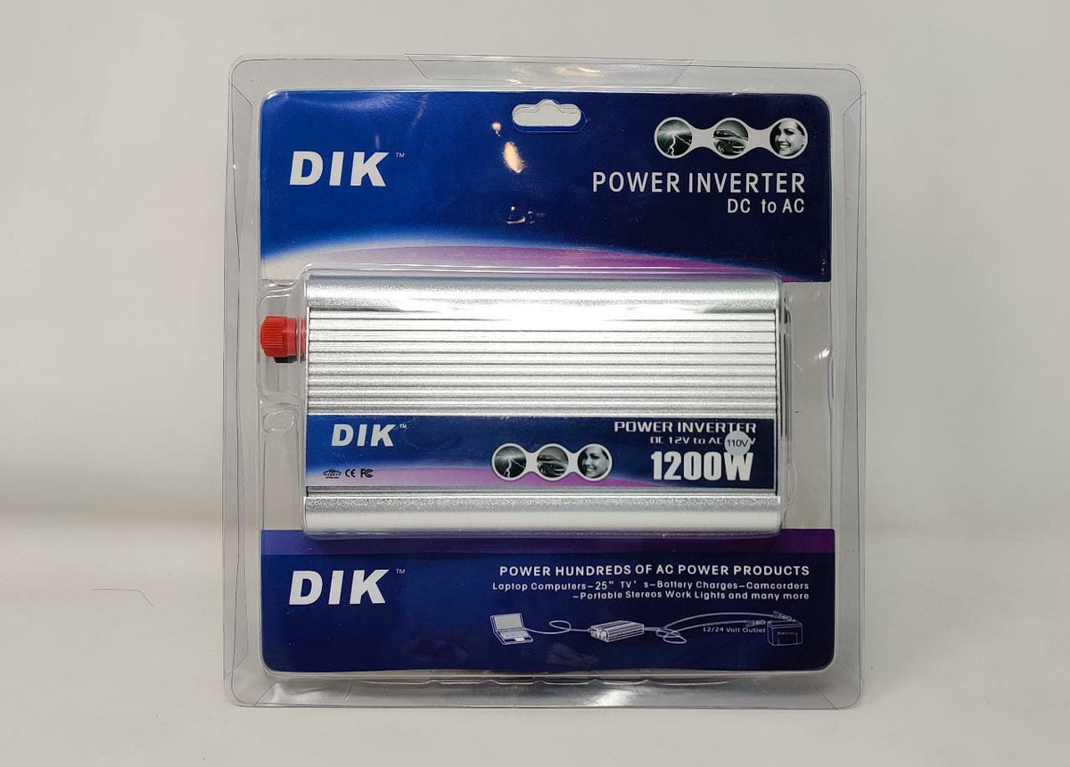 Inverter Dik 600W (1200W Peak) 12V-110V