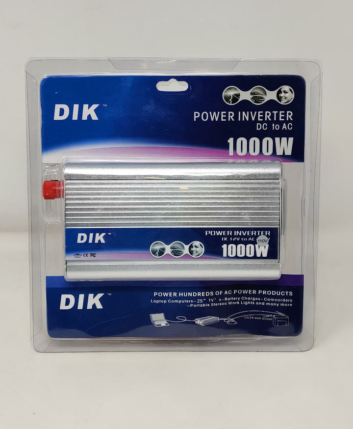 Inverter Dik 1000W (500W Peak) 12V-110V