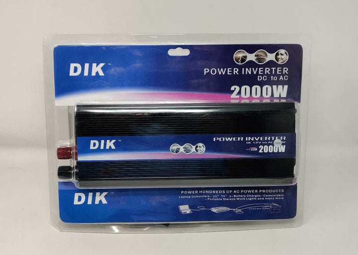 Inverter Dik 1000W (2000W Peak) 12V-110V