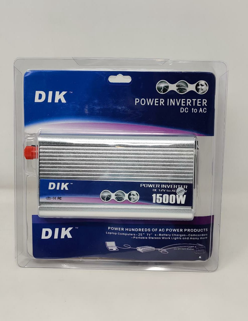 Inverter Dik 750W (1500W) 12V-110V