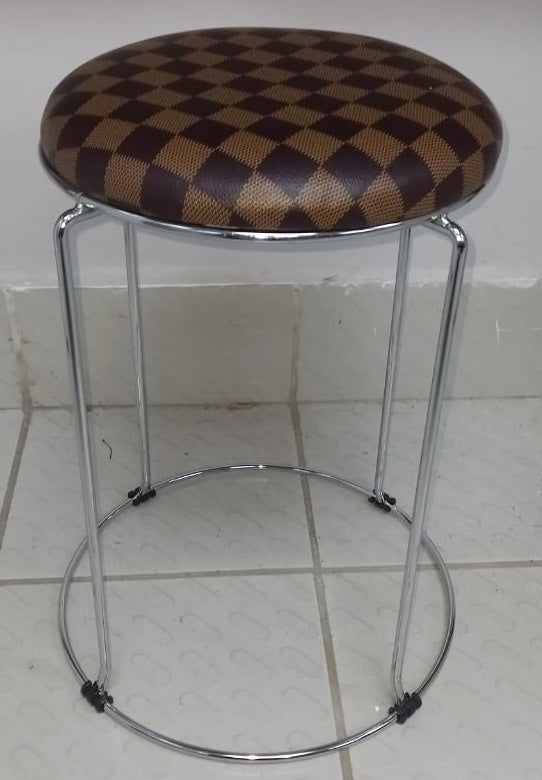 Stool H093 Brown 18.5" H X 11.5" W